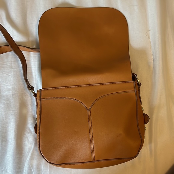 Abercrombie camel crossbody purse - Picture 4 of 9